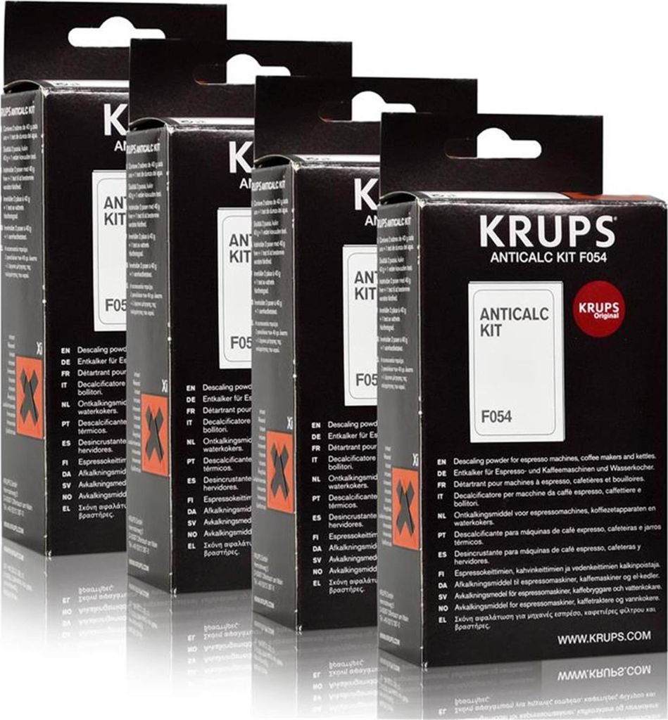Krups Anticalc Kit* F054 Entkalker, 4er Pack Produktbild 1