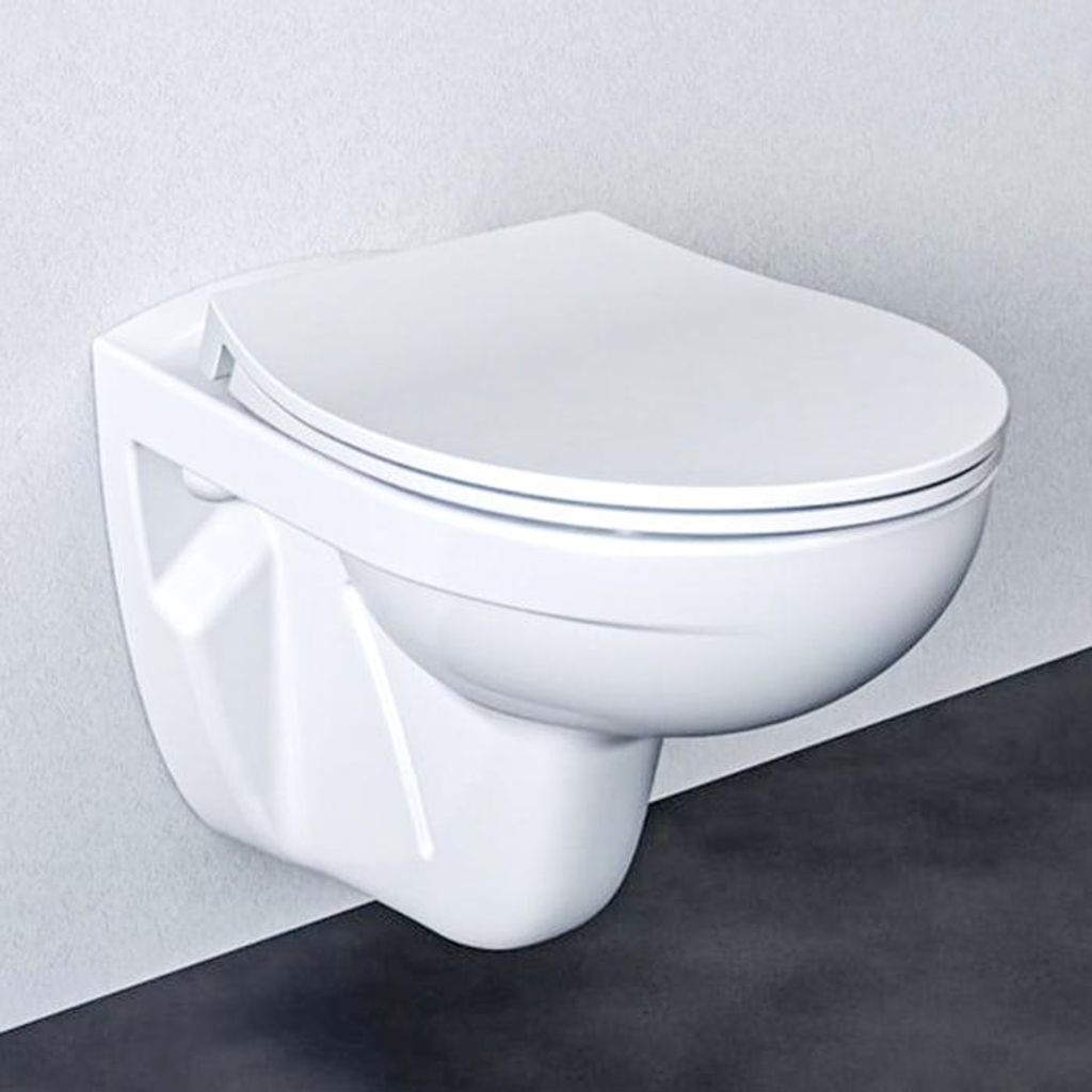 Ideal Standard Eurovit Wandtiefspül-WC, Spülrandlos Produktbild 