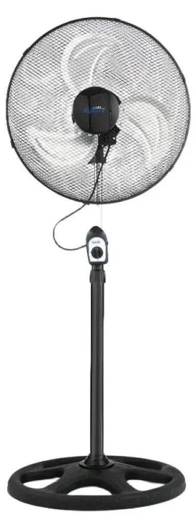 Ventilateur industriel pour atelier 18 pouces 70W 45cm grille noire