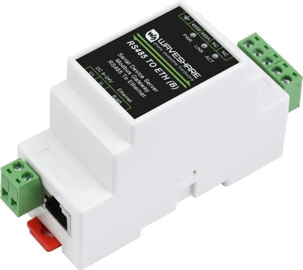 Convertitore Industriale RS485 a Ethernet DIN - Affidabilità Garantita