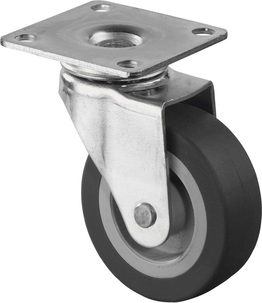 BS Rollen Roulette pivotante diamètre 50mm hauteur 68mm Image du produit 