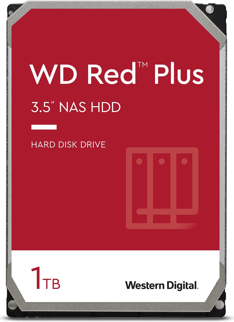 WD Red NAS Hard Drive WD10EFRX - Disque dur - 1 To - Image du produit 