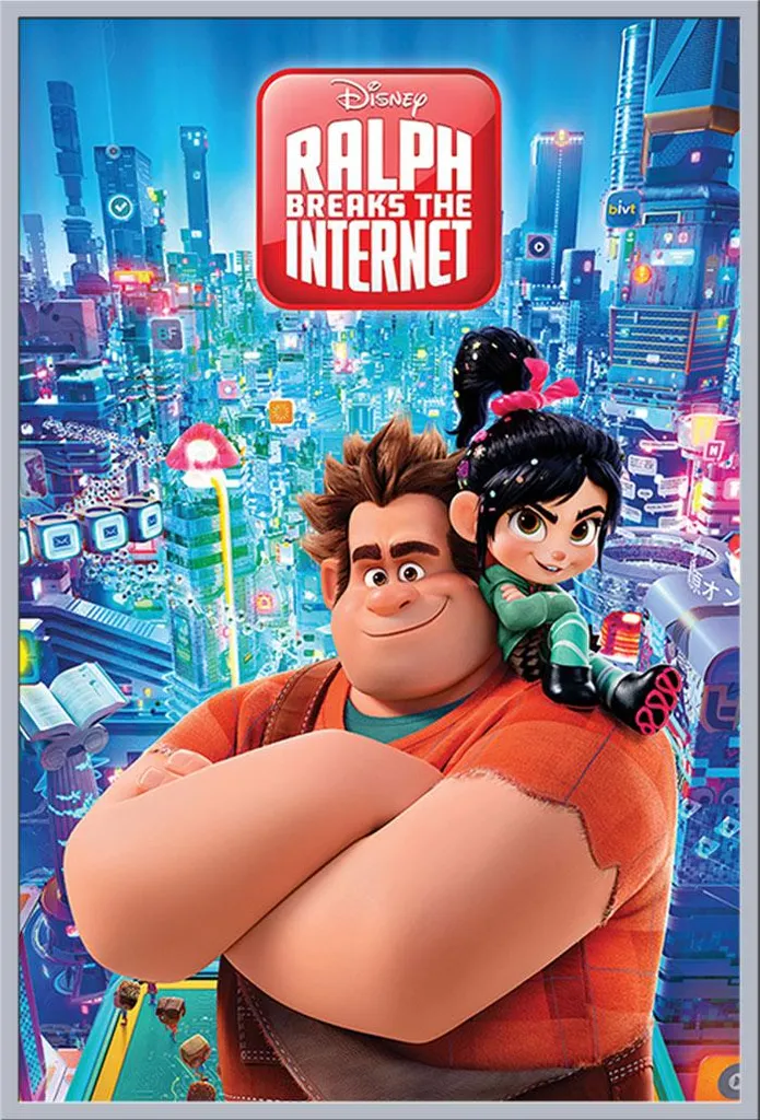 Affiche Ralph encadrée sous vitre acrylique : fini les posters froissés !