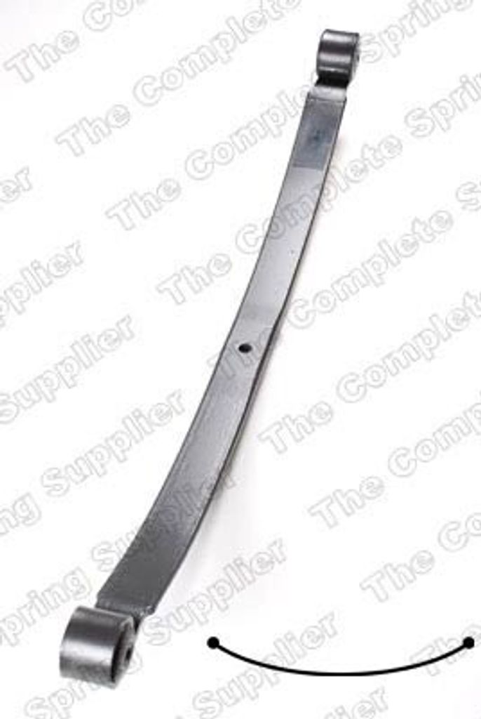 KILEN 622045 Blattfedern für FORD Transit Mk6 Kasten (V347, V348, FA) Hinten 695/675mm