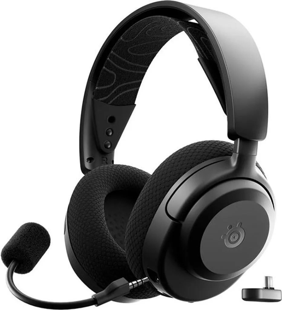 Cuffie SteelSeries Arctis Nova 3X Wireless - Musica e Game 24/7 - 1