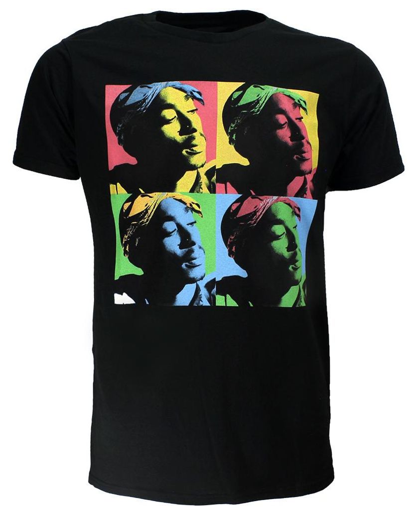 Tupac 2PAC Pop Art T-Shirt - XL