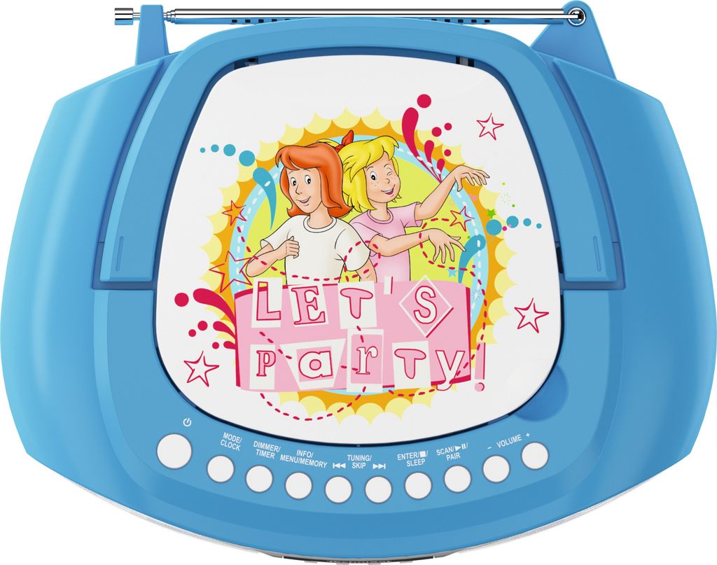 TECHNISAT Boombox 3W FM/DAB+ CD BT MP3 USB Wake up. Zdjęcie produktu 3