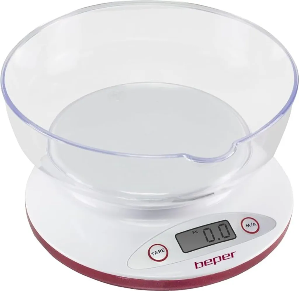 Balance de cuisine haute précision 5 kg avec écran LCD et bol gradué