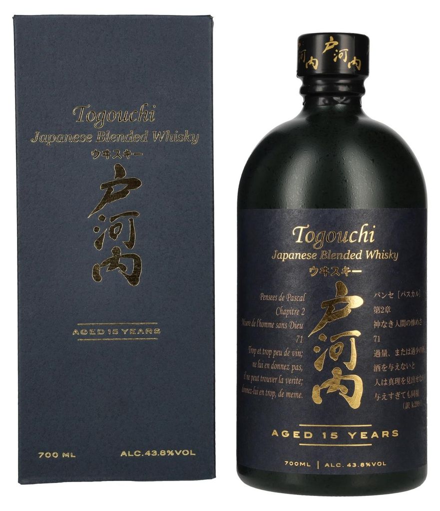 Togouchi 15 Years Old Japanese Blended Whisky 43,8% Vol. Produktbild 