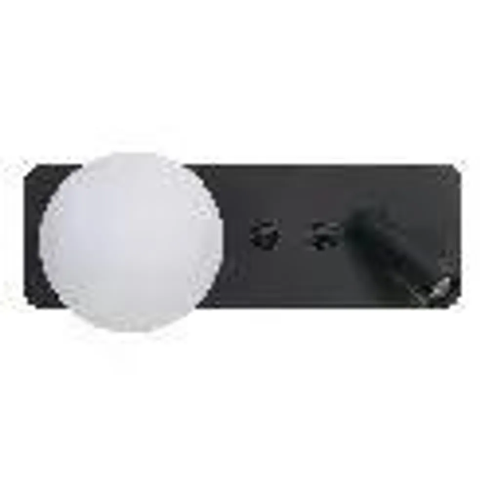 Applique LED 3W orientable PASSAU avec diffuseur boule cristal luxe