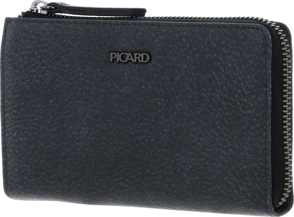 Portafoglio Picard Lesotho in Pelle di Bufalo - Zip per Viaggiatori