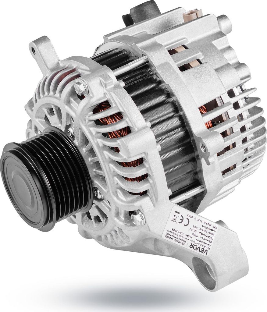 VEVOR Autolichtmaschine 11999, kompatibel mit Honda Accord L4 2.4L 2013-2017, Kfz-Ersatzlichtmaschine mit Aluminiumgehäuse und runder Spule aus re...