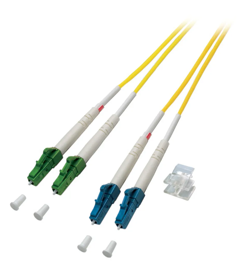 Cavo Patch Fibra LC-APC/LC Duplex 3mt O0384.3 | Alta Efficienza G652.D