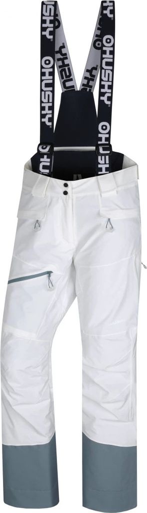Husky Skihose für Damen Gilep L Stretch 15.000 Membran-Weiß