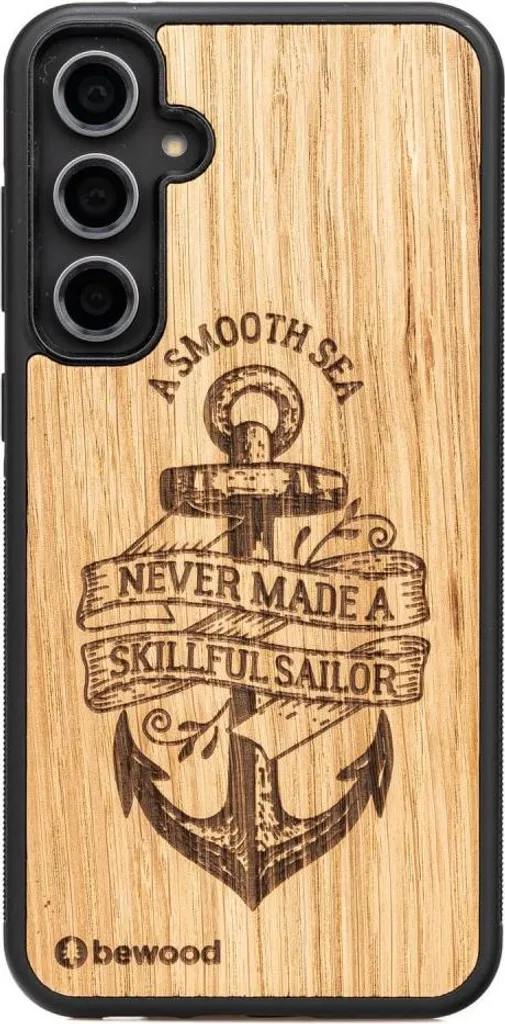Custodia Samsung S23 FE Legno Bewood Ankereiche | Antiscivolo e Robusta