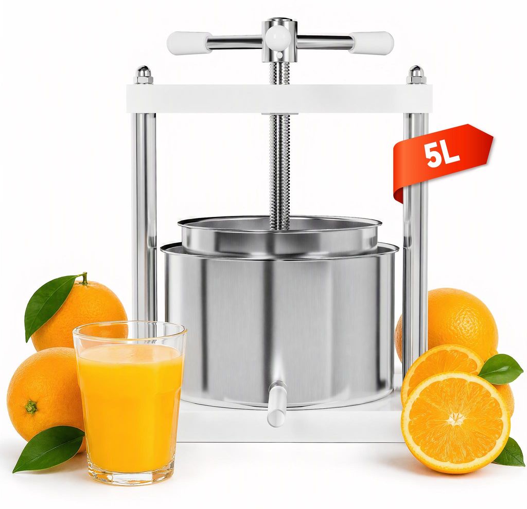 YARDIN 5L nerezová odšťavovač na ovocie, na hrozno, Obrázok produktu 