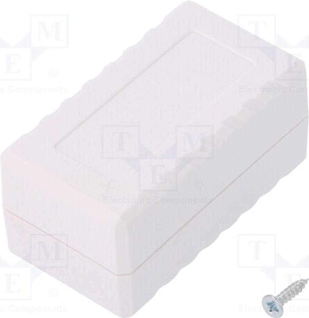 1x Gehäuse: universell weiss Z130B Universal-Gehäuse Y: 56mm Z: 27mm X: 31mm