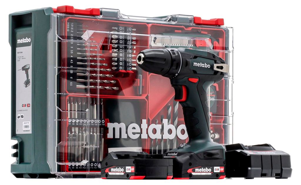 Metabo BS 18 Set Akku-Bohr schrauber