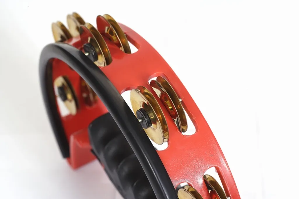 Tambourin Pearl PTM-50 BHR Jingles Laiton pour une Sonorité Brillante Pro