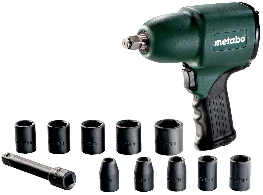 Boulonneuse à choc à air comprimé METABO DSSW 360 set 1/2' Image du produit 