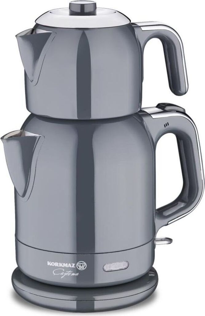 Korkmaz Caytema Inox Elektrischer Teekocher Teemaschine Produktbild 