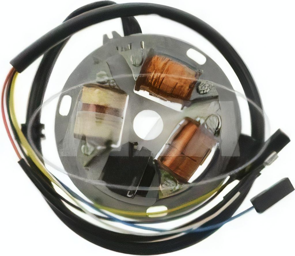 Grundplatte 8305.2/2-100, 12V Elektronik, 42/21W Halogen - Simson S53, S83