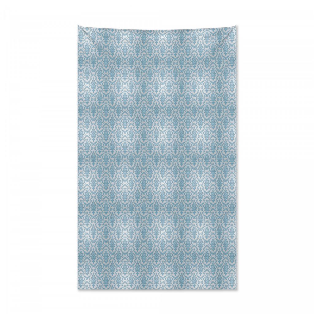 Abakuhaus Damast Wandteppich und Tagesdecke, Östliche Kunst Inspiration aus Weiches Mikrofaser Stoff Kein Verblassen Klare Farben Waschbar, 140 x ...