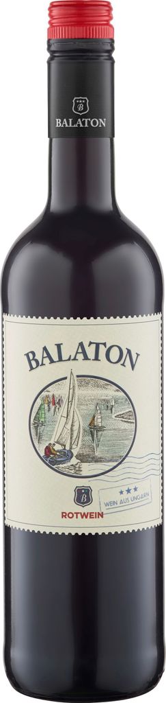 Balaton rot halbtrocken Balatonboglari Rotwein rubinrot 750ml 6er Pack