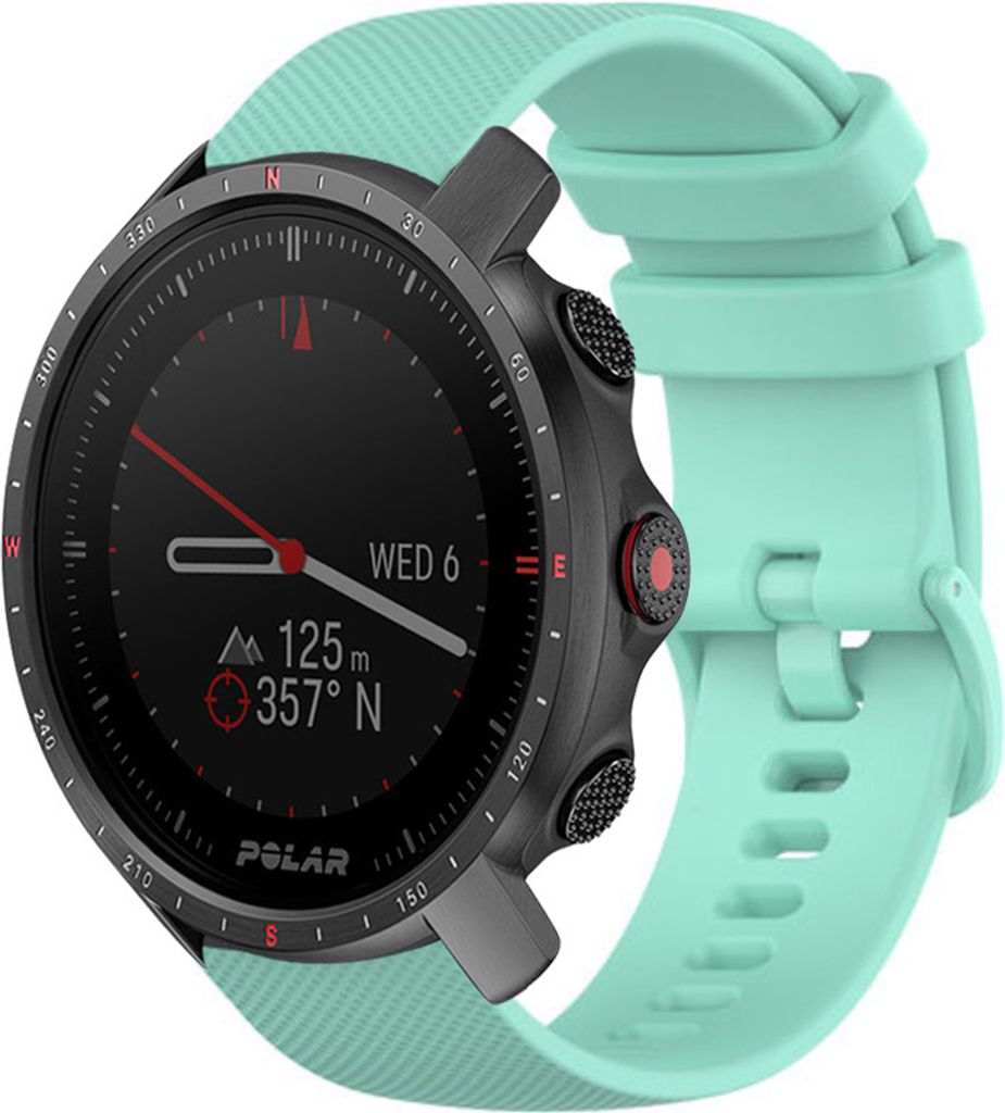 Strap-it Polar Grit X Pro Silikonarmband (Aqua)