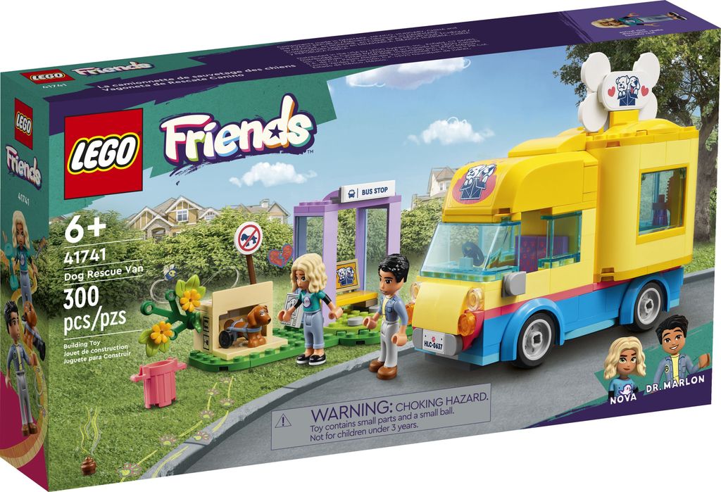 LEGO® 41741 LEGO® Friends 41741 Hunderettungswagen Bausatz Image du produit 