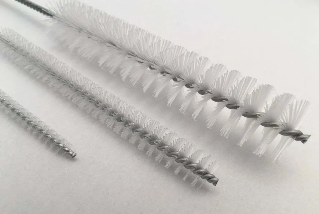 10 Spazzole Per Pulire Cannucce - Set Di Scopette In Nylon, Multicolore, Lunghe 20 Cm, Per Tazze E Bottiglie - 2