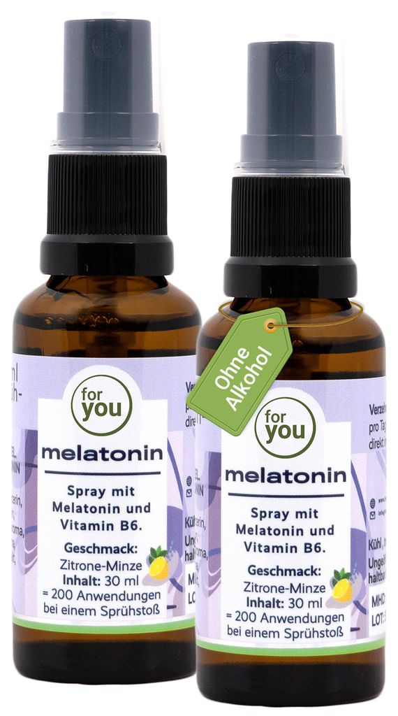 for you melatonin spray Doppelpack Produktbild 