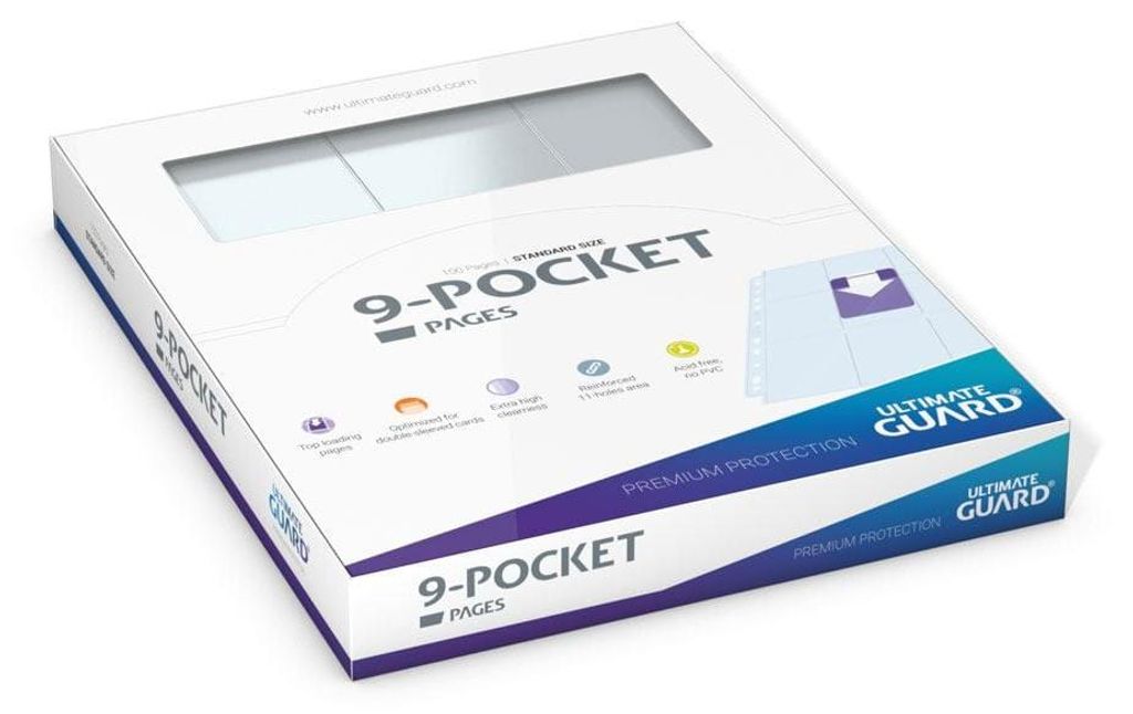 ULTIMATE GUARD 9-Pocket Pages, Kartenalbum, Transparent, Produktbild 