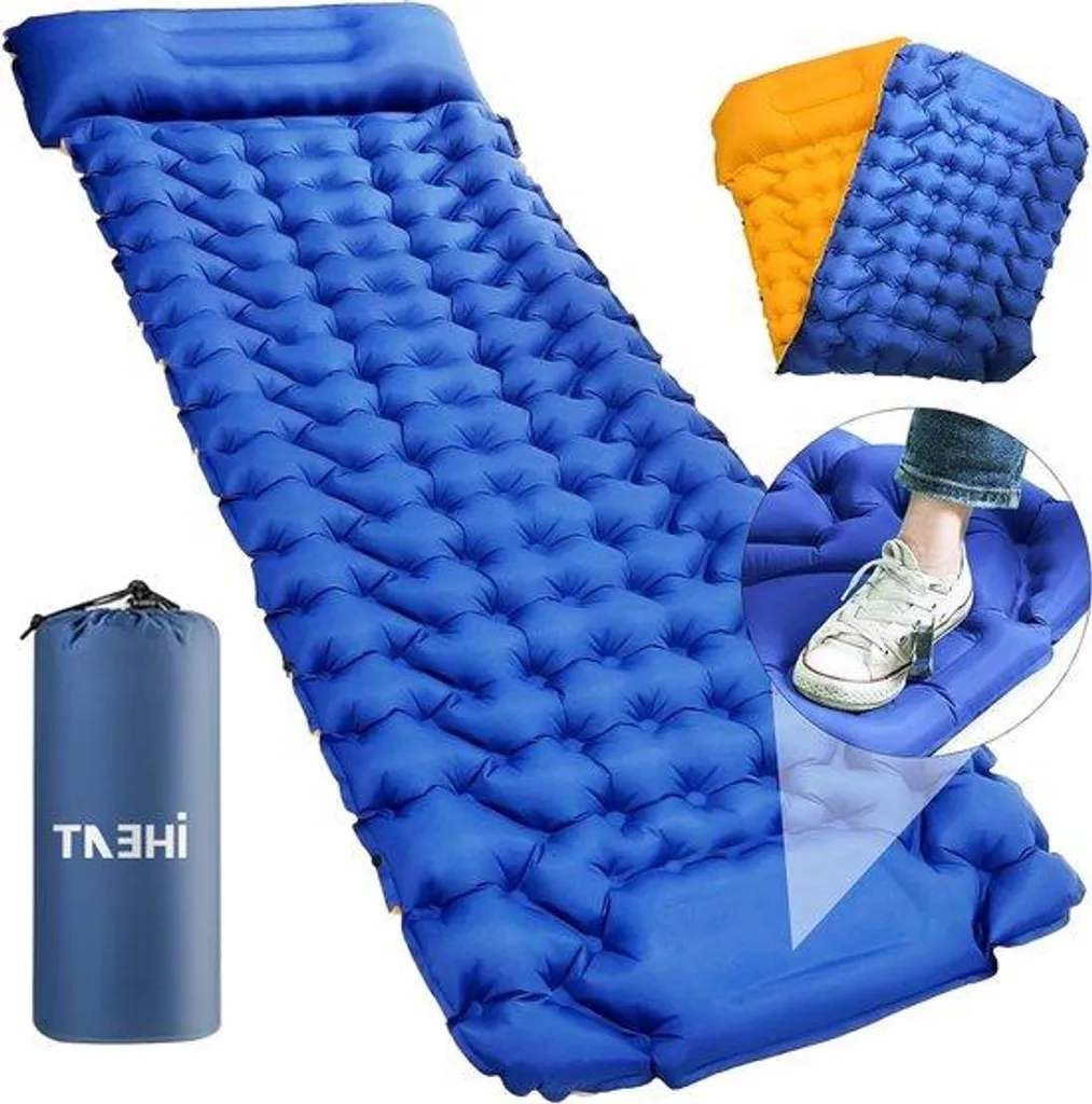 Dormez au sec avec ce matelas de camping auto-extinguible et étanche