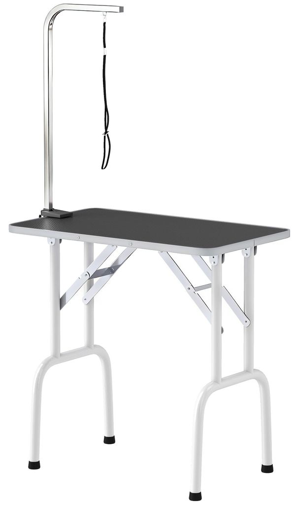 PawHut Trimtafel voor honden, hondenverzorgingstafel met Productafbeelding 