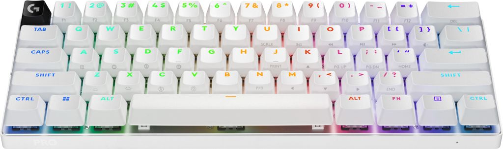 Logitech G 920-011928 keyboard Gaming RF Wireless + Bluetooth QWERTY Nordic White