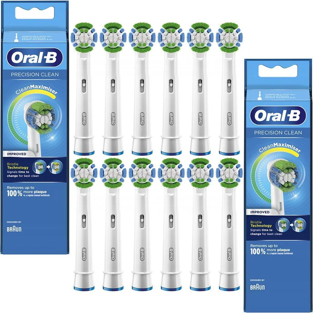 Brossettes Oral-B Precision Clean EB20RB technologie Clean Maximize x12