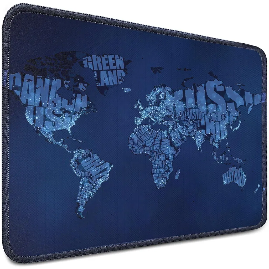 Tapis de souris bleu antidérapant – Fini les glissements et l'effilochage