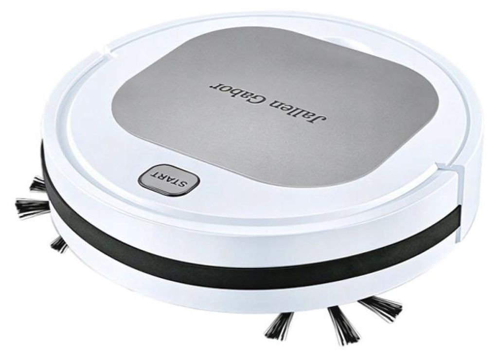 Verk 24653 Aspirateur robot USB, blanc argenté Image du produit 