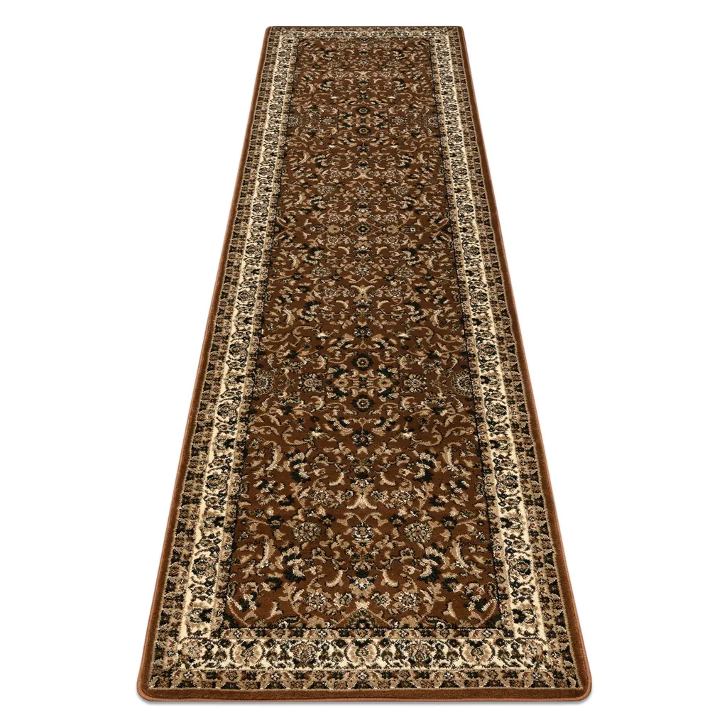 Tapis de couloir marron ROYAL ADR 1745 : style classique en 70x200 cm