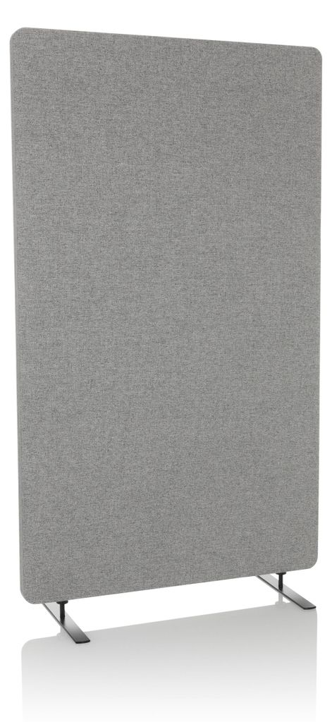 hjh OFFICE Trennwand FLEXMIUT STAND Sichtschutz Raumteiler Indoor 142.0 x 80.0 x 35.0 cm