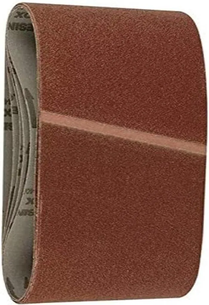 Papier abrasif Hitachi Bande abrasive 110x620mm K80 pour Ponceuse