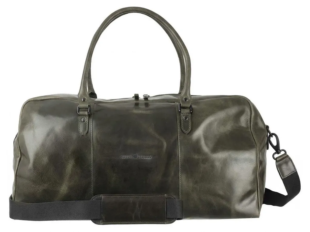 Sac de voyage Newport Travel Bag idéal pour vos week-ends en cuir olive
