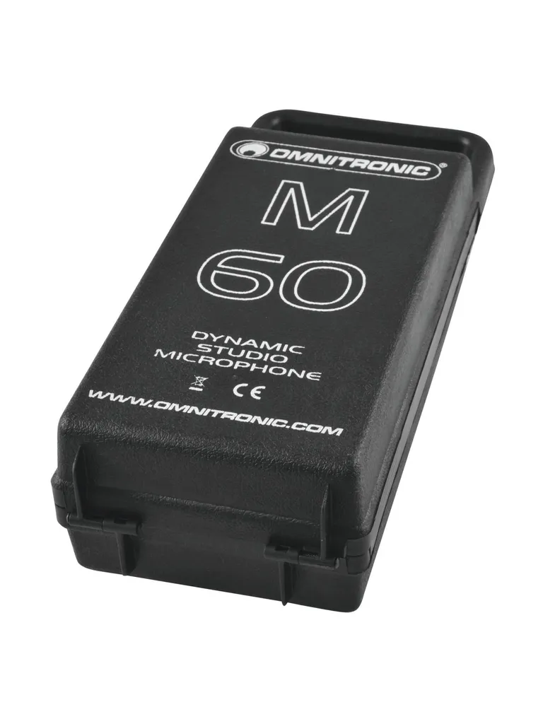 Microfono Omnitronic M-60 Dinamico per Canto e Strumenti - 13000445 - 3