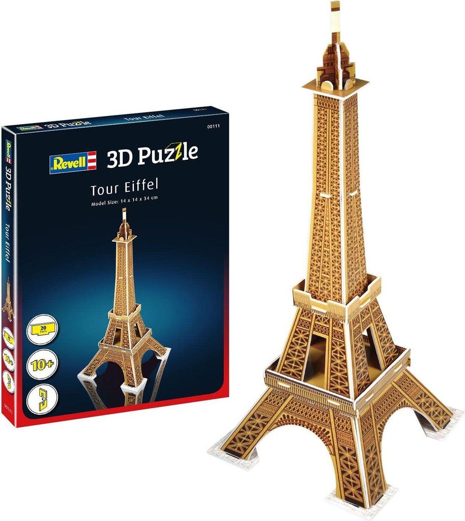 Mini Puzzle 3D Tour Eiffel – Revell Image du produit 