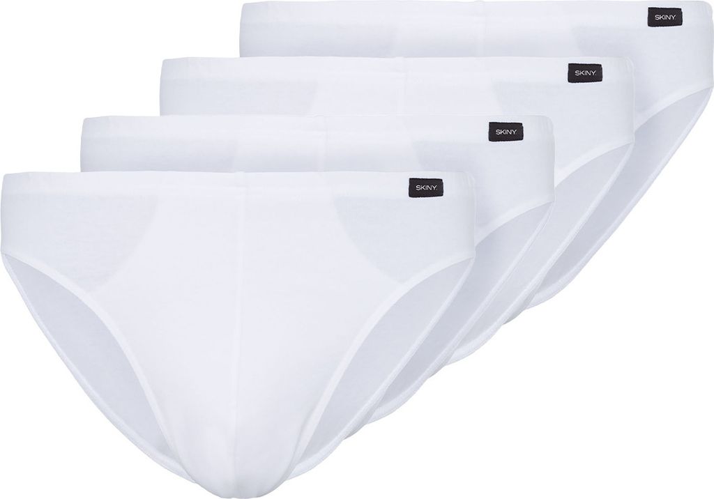 Skiny 4er Pack Basic Slip / Unterhose Ideale Passform, Aus weichen Materialien, Im praktischen Mehrfachpack erhältlich