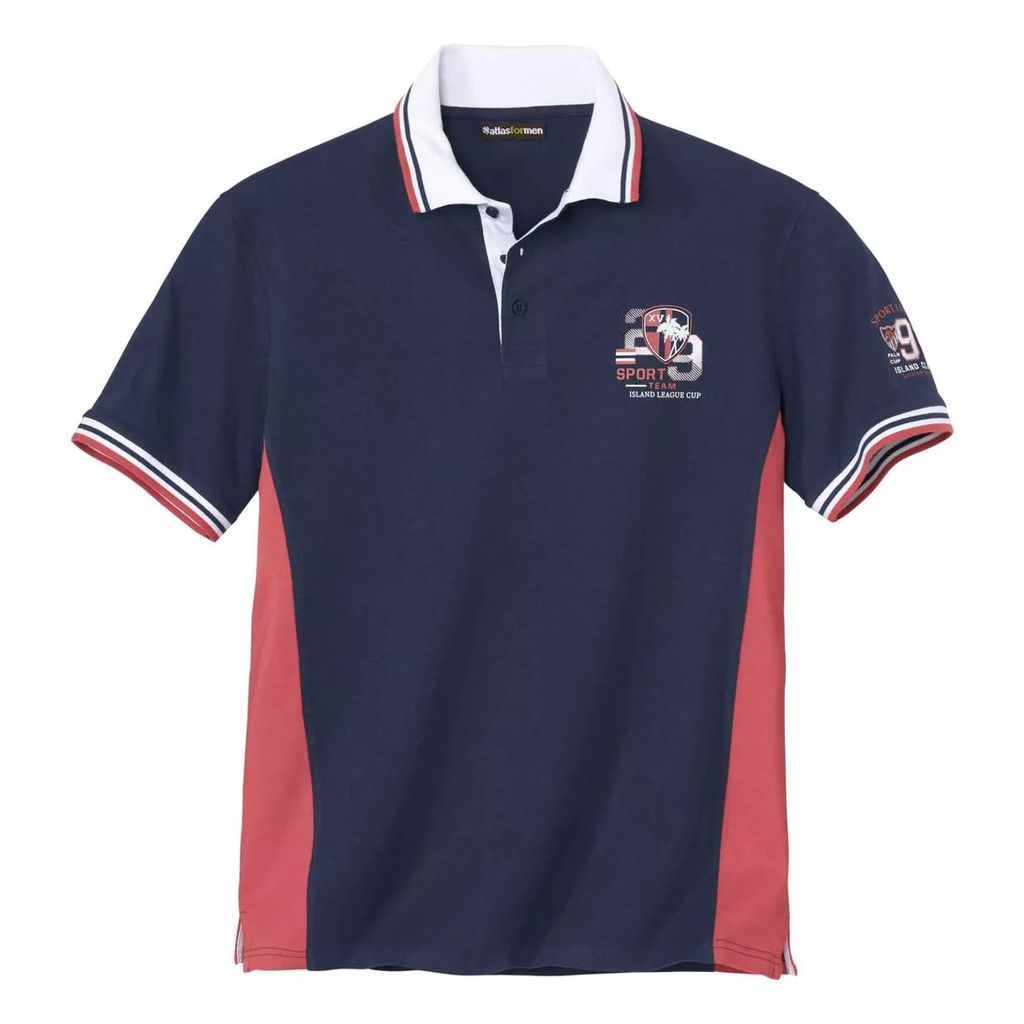 Atlas For Men - Poloshirt für Herren - Sport AF494 (XL) (Marineblau)