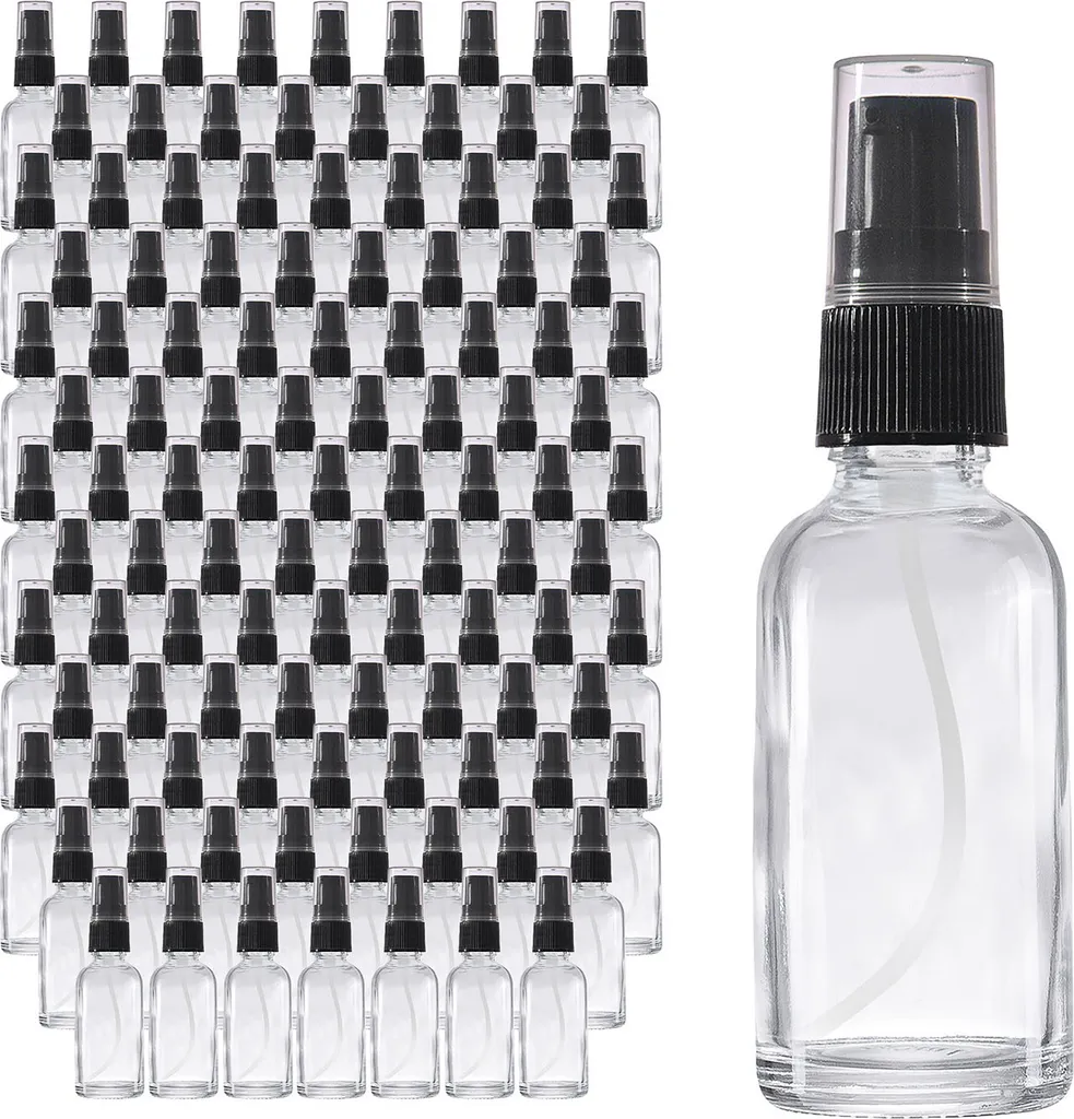 Flacon lotion en verre de 30ml avec pompe doseuse - Pack de 143 unités