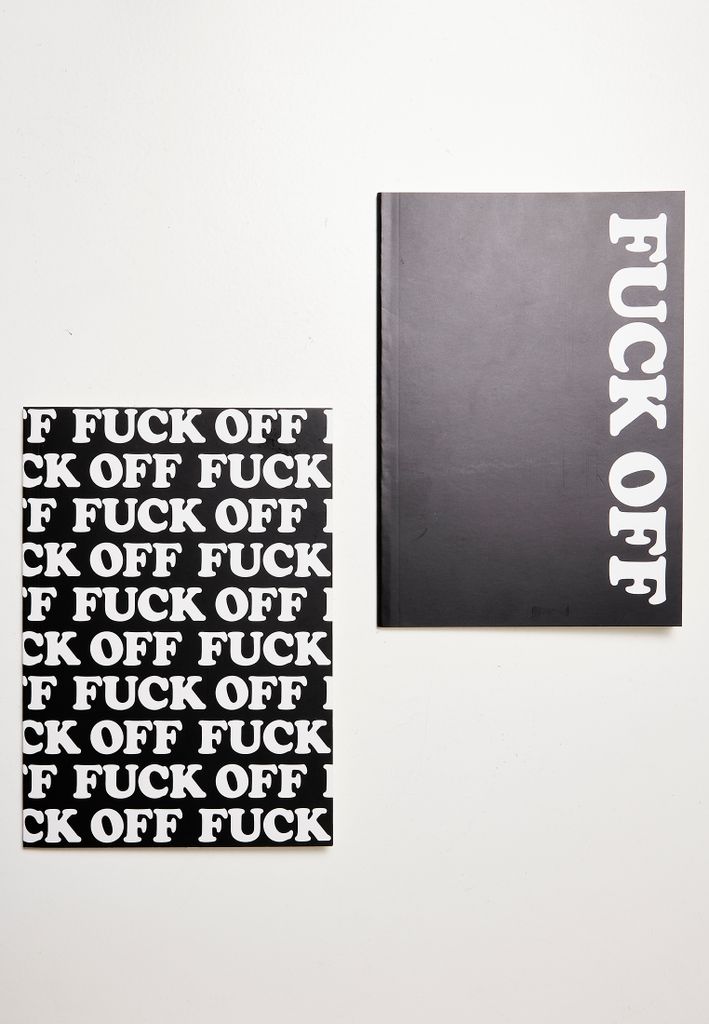 Mister Tee Fuck Off Dina5 Notizbuch 2 Einheiten One Size