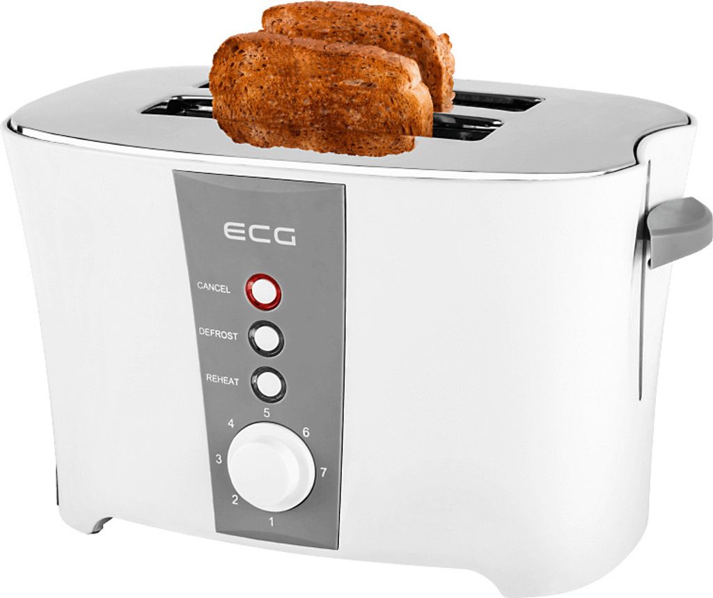ECG ST 818 | Toaster | Für 2 Toastsscheiben |Stufenlose Produktbild 